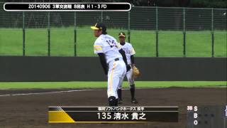 ソフトバンクホークス 3軍交流戦 ホークス vs 高知FD ② 20140906