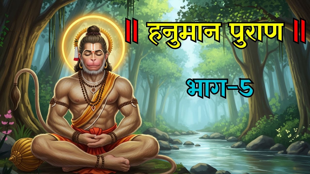 Hanuman Puran Part 5 | Hanuman’s Fury in Lanka & The Great Fire of Ashok Vatika | hanuman puran