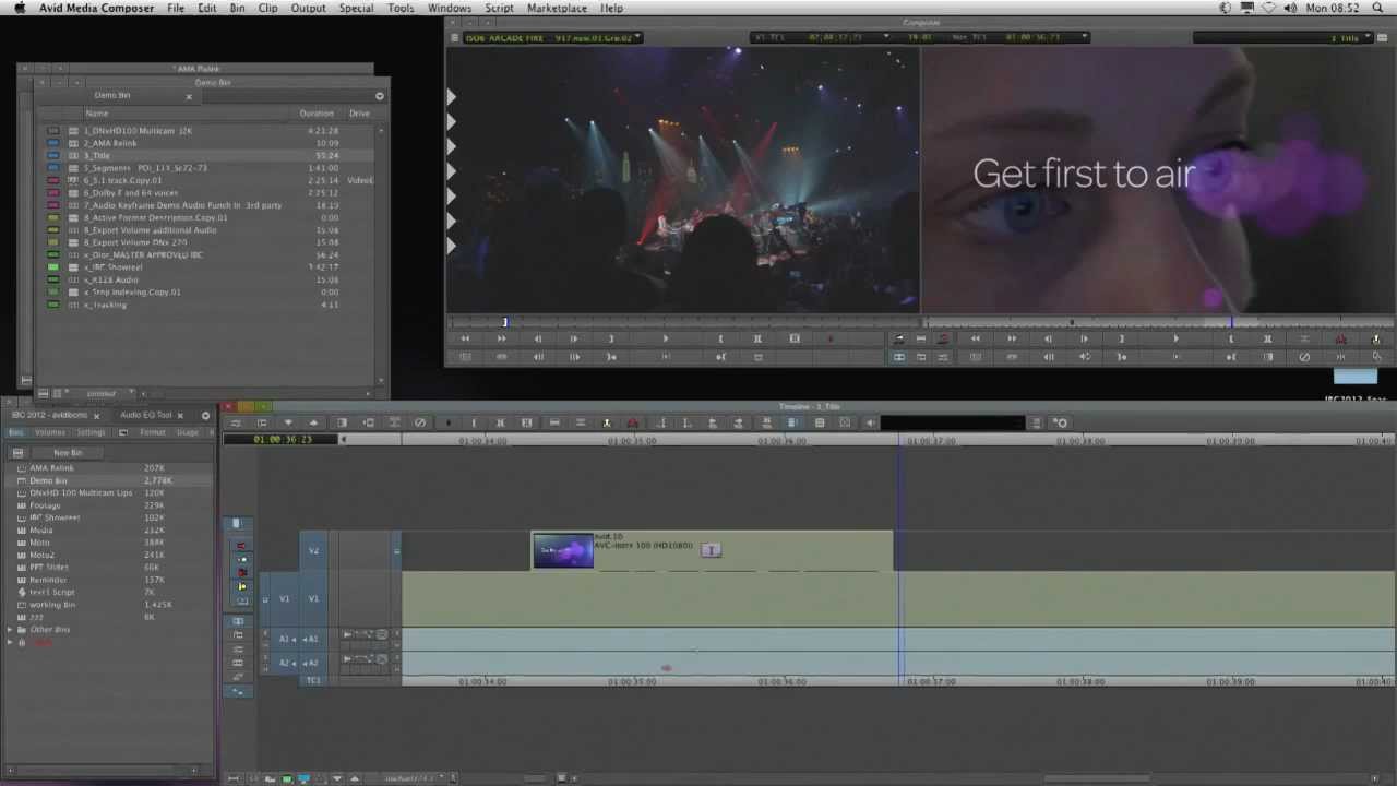avid media composer timeline avid media composer timeline