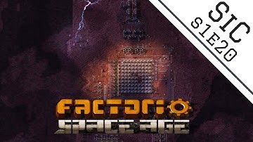 A SiC Play: Factorio - Space Age S1E20: Desert Lightning On Fulgora!