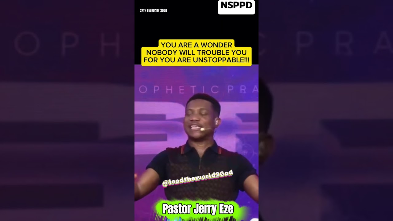 Никто не посмеет тебя беспокорить! Ты – чудо и тебя ничто не остановит! | Пастор Джерри Эзе #nspp...