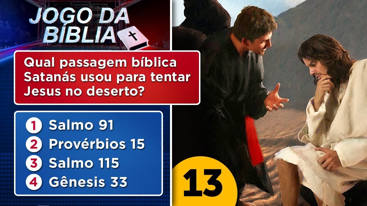 10 PERGUNTAS PARA VOCÊ APRENDER SOBRE A PALAVRA DE DEUS – Jogo da Bíblia #13