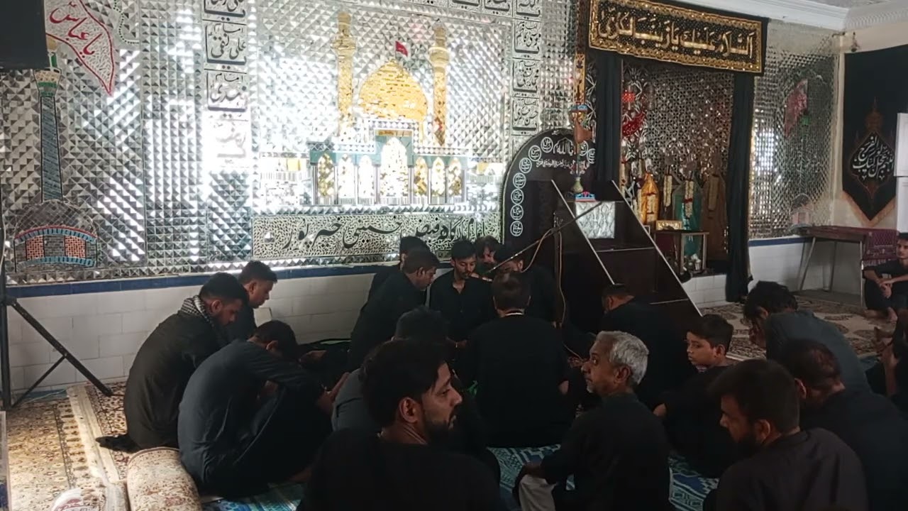 SUBHE ASHOOR | 10 MUHARAM | JALOOS BARAMDAGI MAJLIS | IMAM BARGHA FAIZ-E-HUSAINI KHAIRPUR MIRS