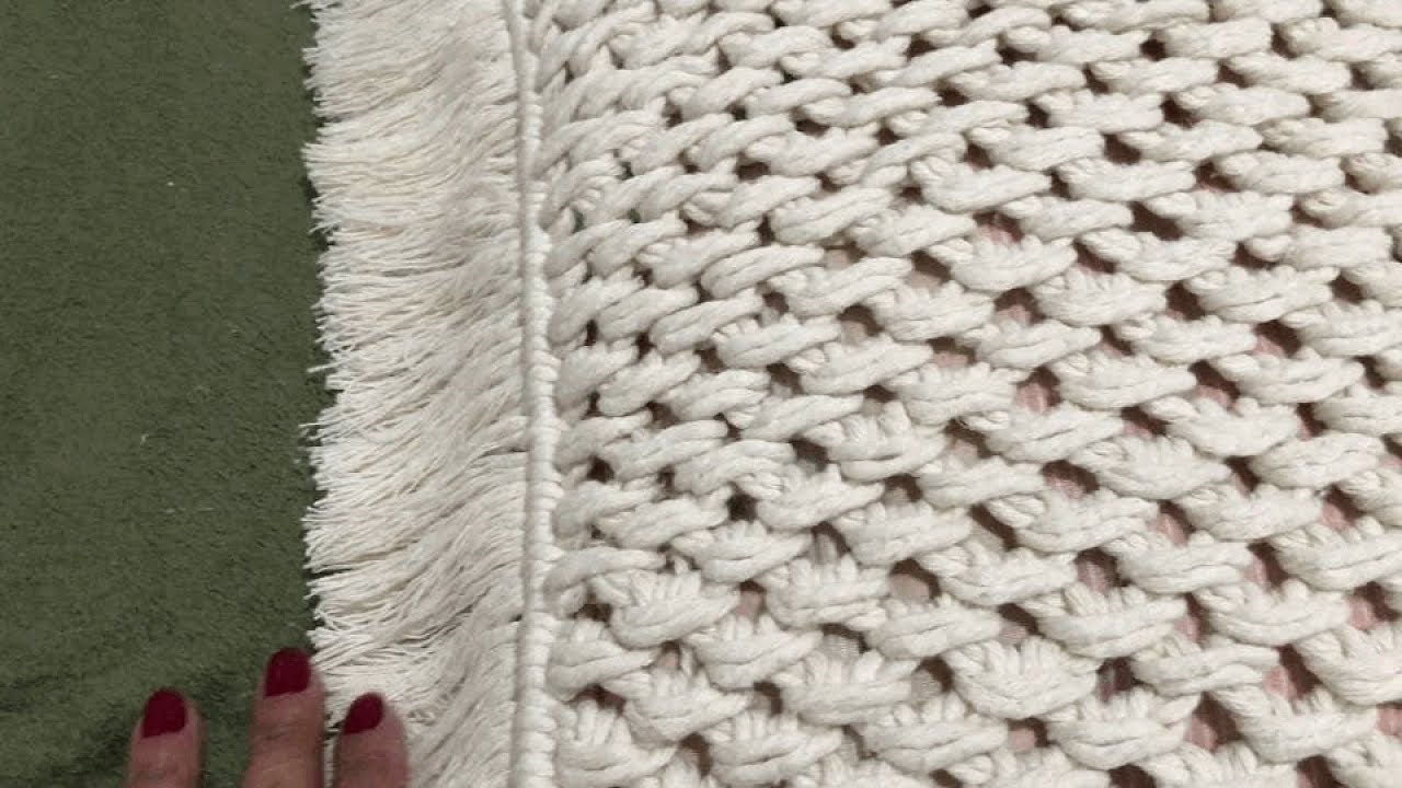 Macramé - Almofada - #capamuitofácil