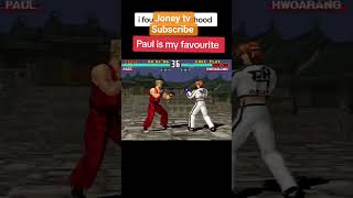 taken3 game |paul vs hwoarang | childhood game | #viral #gaming #ytshorts #freefire #tekken8