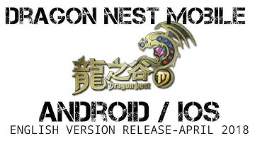 Dragon Nest M (CLASSES) - ANDROID/IOS  2018