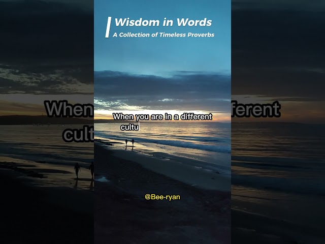 Wisdom in Words A Collection of Timeless Proverbs. #psychologyfacts #subscribe #shorts class=
