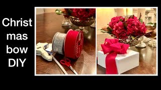 How to make a bow 2018/ Christmas/Holiday series part 2