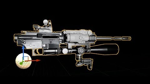 Extremely Modular Gun Customization System in Unreal Engine
