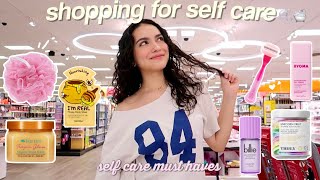 self care shopping at TARGET!  hygiene products, self care must haves, body care