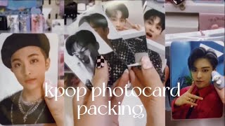 kpop photocard packing tiktok - nct ➎