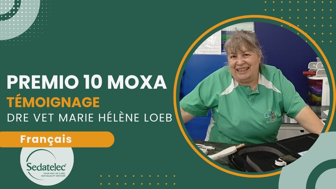 Le moxa électrique Premio 10 en MTC vétérinaire : témoignage de la Dre Vet Marie-Hélène Loeb