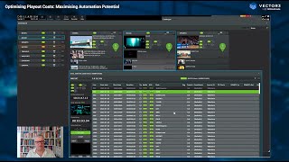Webinar: Optimising Playout Costs: Maximising Automation Potential | Vector3 Profile