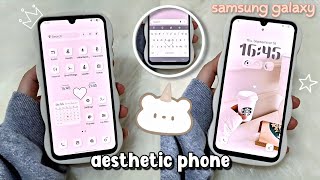 how to make your android phone aesthetic 🐼✨️ ( Samsung Galaxy A15 🩵 )  setup & customization screenshot 5