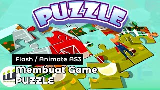 [Flash/Animate AS3] Membuat Game Puzzle screenshot 5