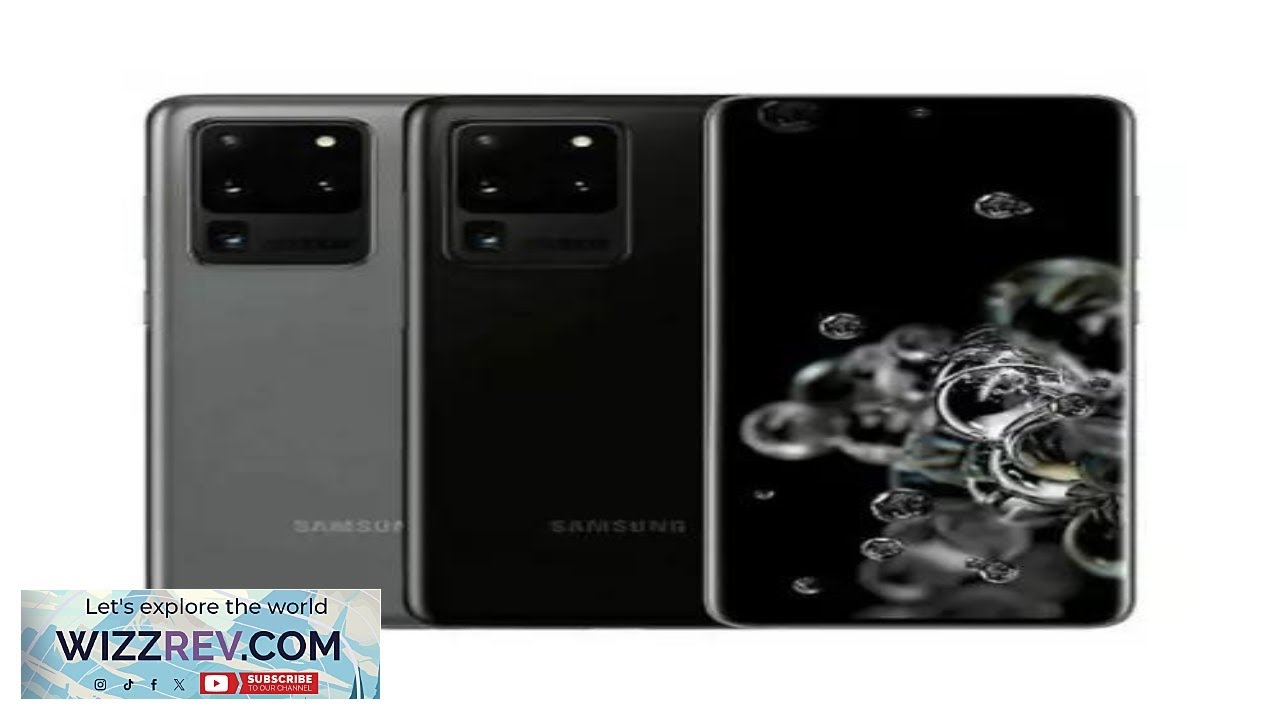 Samsung Galaxy S20 Ultra 5G G988U Unlocked (Any Carrier) 512GB+16GB Open Box