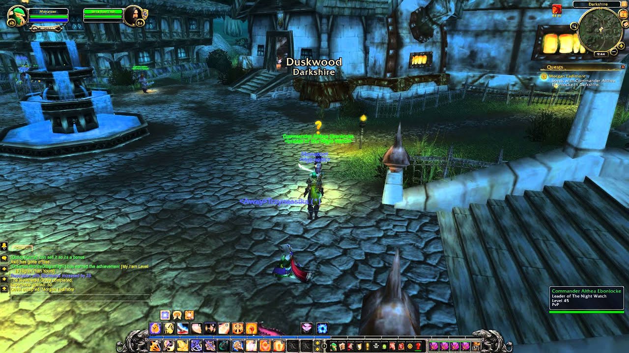 Quest 164: Morgan Ladimore (WoW, human, paladin)