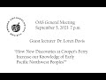 Oas general meeting speaker dr loren davis september 5 2023