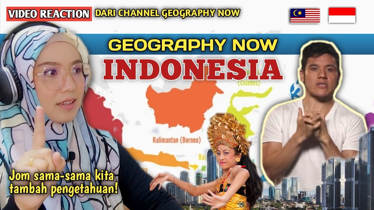 🇲🇨 REACTION GEOGRAPHY NOW INDONESIA‼️ Tanah Paling Subur Di Dunia Itu