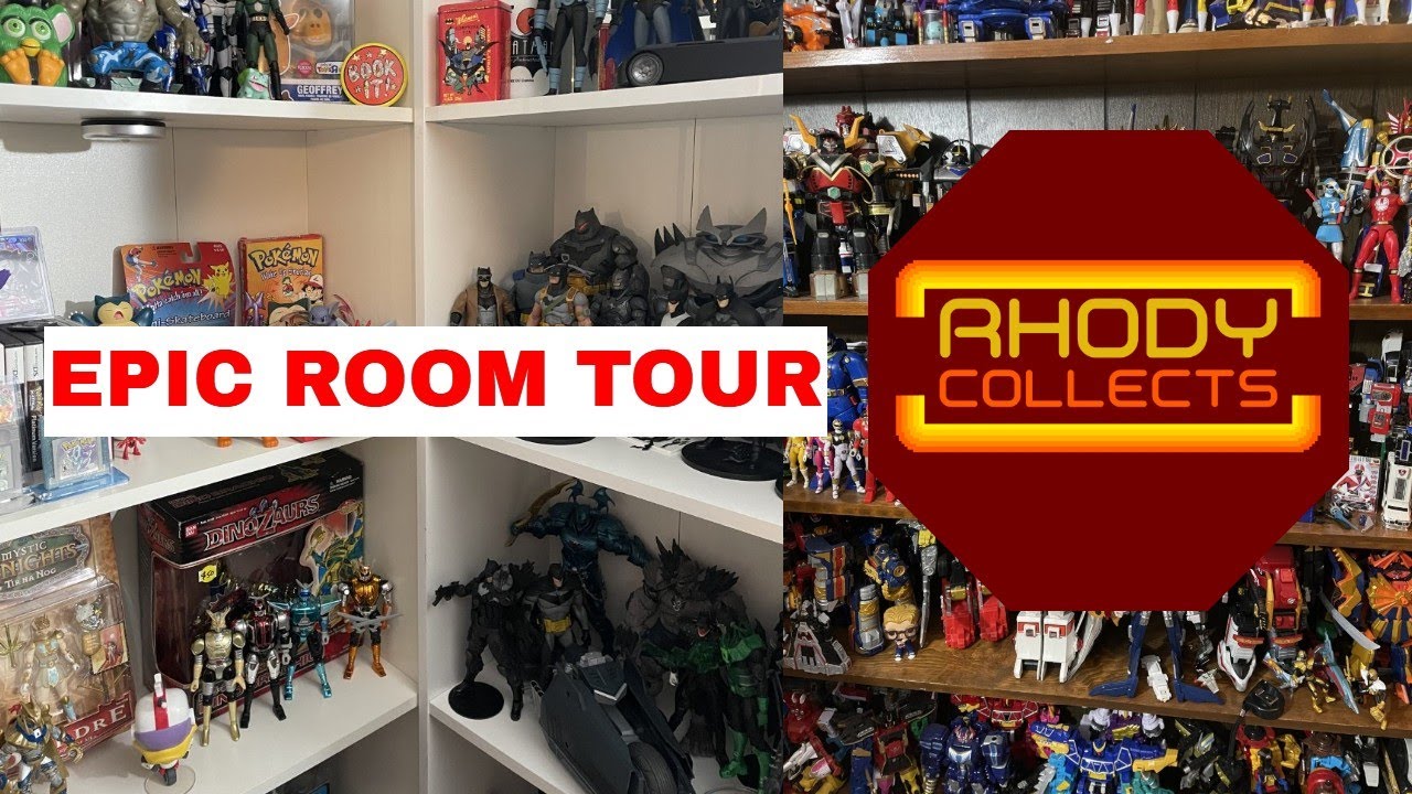 EPIC! | Power Rangers, Batman, Pokémon, and 90's Collection | Room Tour ...