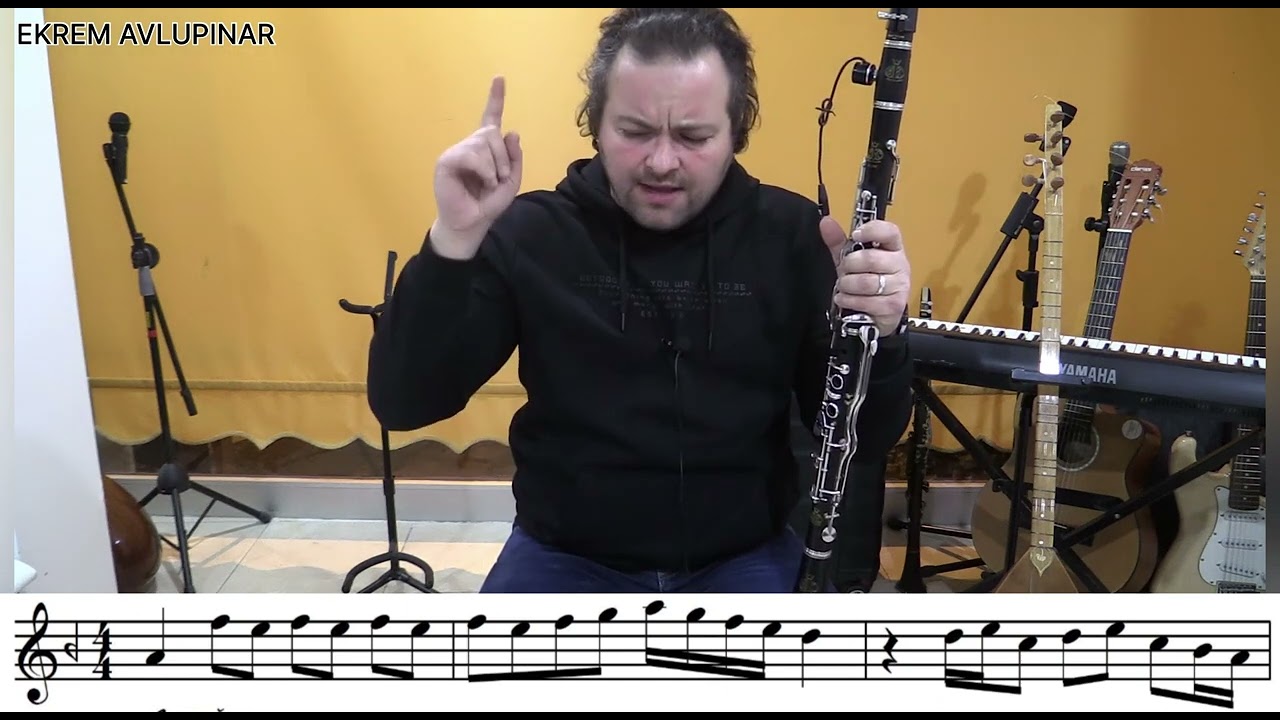 Gamzedeyim Deva Bulmam Eseri Öğretimi 1. BÖLÜM Sol Klarnet Yeni Başlayanlar İçin