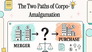 Merger vs Purchase: The Two Paths of Corporate Amalgamation (Easy Explanation)