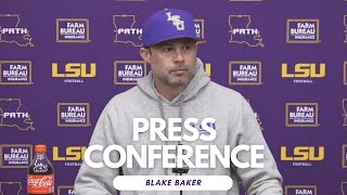 Blake Baker Post-Practice Media Availability (April 4, 2024)
