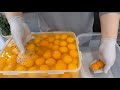 Making Giant Size Taiwan Jiggly Cake - Korean Street Food