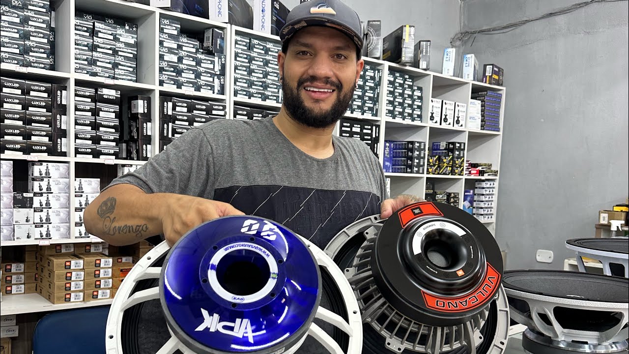 Som automotivo falantes de 15 derrubando tudo mercado livre entre outros chega na loja som trio