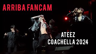 ATEEZ (에이티즈) ARRIBA fancam- Coachella 2024 Resimi