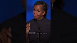 Michelle Obama dropping gems! #blackjobs #democraticnationalconvention #michelleobama