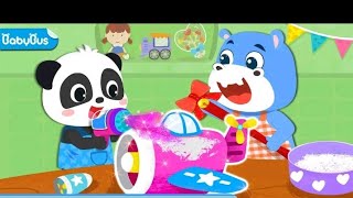 Baby Panda’s Handmade Crafts | Funny Diy Animals, Creative Collage Design | BabyBus Games Vidio screenshot 5