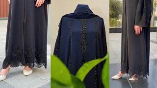 2022 New Model Abaya Latest Trading Abaya Designs Nidha Abaya Pardha Part8
