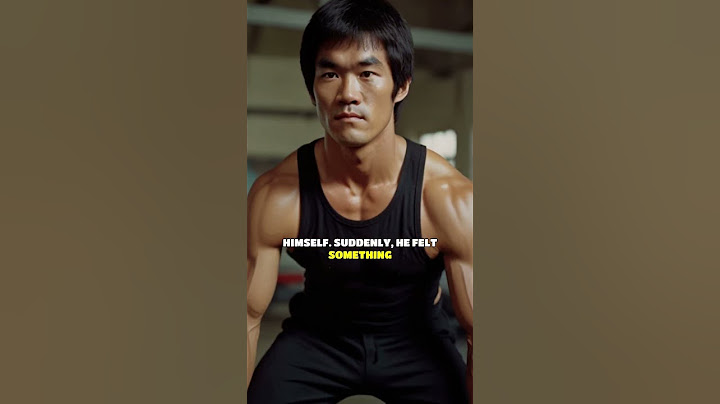 The Back Injury That Changed Bruce Lee Forever