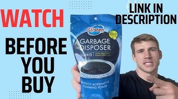 Honest Review of Glisten Garbage Disposer Cleaner and Freshener