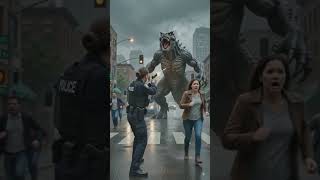 monster attack in passenger bus #monster #attack #ai #shortsvideo