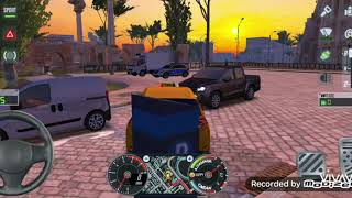 لعبة العالم المفتوح للسيارات 2020 اون لاين  اوفلاين golf 7 gti و العديد من السيارات Taxi Sim screenshot 2