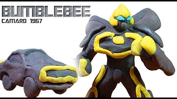 BUMBLEBEE (Camaro 1967) transform - Short Flash Transformers Series (Stop Motion)