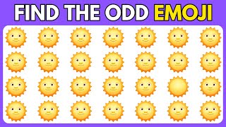 Find the ODD One Out | Can you Find the ODD emoji | Strange Emoji Edition, Emoji Challange