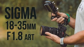 видео: Sigma 18-35mm F1.8 Art. Большой  картинка: Sigma 18-35mm F1.8 Art. Большой