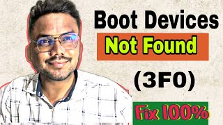 All Laptop No Devices Found Boot Devices Missing (3F0) Problem in Windows 11,10 Solved#macnitesh