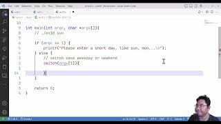 LearnC-Day2 part4 - Switch Case Statement