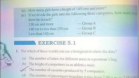 Ex 5.1- Q1. || Class - 8 || Ch - 5 ( Data Handling ) || Maths NCERT Solutions 👍