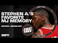 You'll never guess Stephen A.'s favorite MJ memory 🤔 | First Take