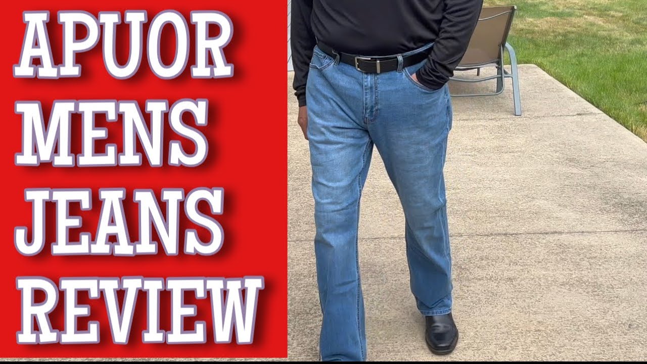 Are these new jeans worth the hype APUOR Mens Jeans Review and Try on