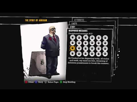 Batman: Arkham Asylum - All Spirit of Arkham Audio