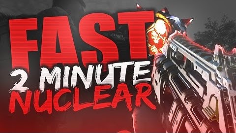 BLACK OPS 3: *FAST* 2 MINUTE NUCLEAR! W/ VESPER  - (BEST CLASS SETUP IN BLACK OPS 3?)