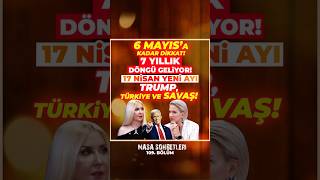 6 Mayısa Kadar Di̇kkat 7 Yıllık Döngü Geliyor 17 Nisan Yeni Ayı Trump, Türkiye Ve Savaş