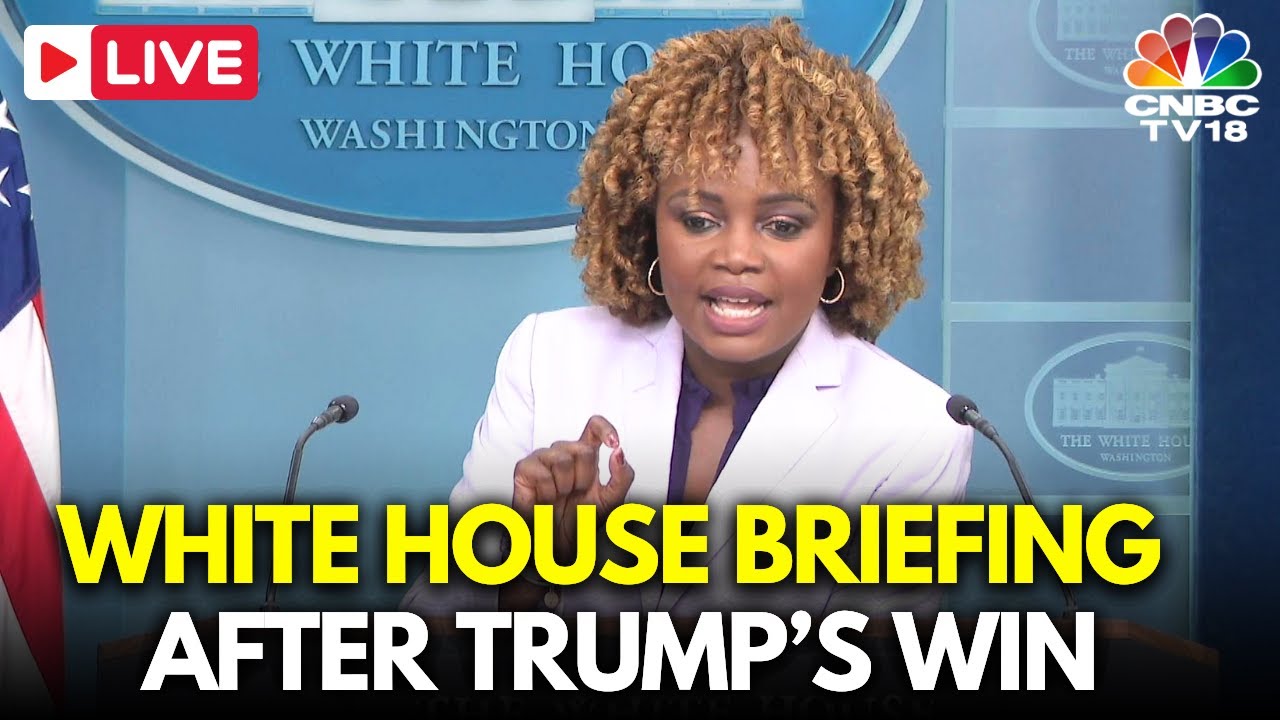 WATCH LIVE: White House Holds First Briefing After Donald Trump Wins ...