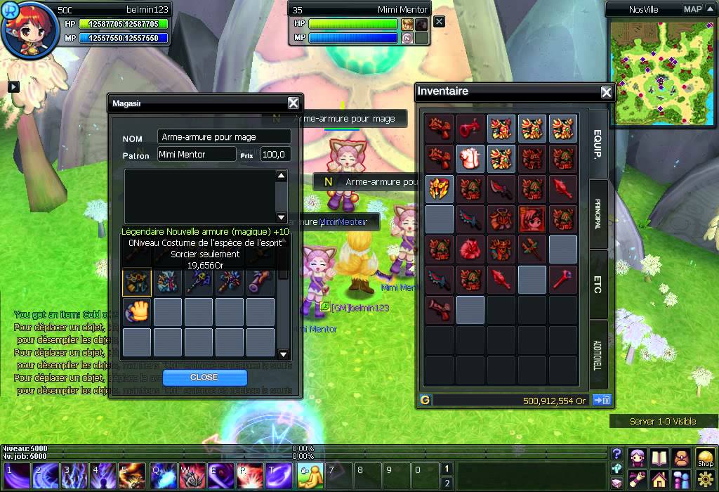 Nostale Serveur privé NosFusion